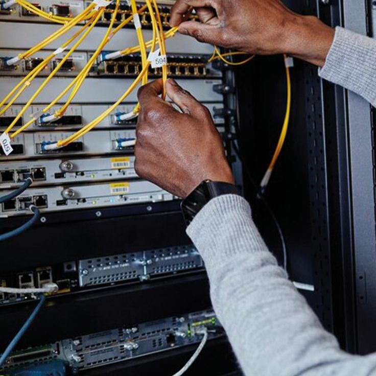 Illustration câblage et connectivité